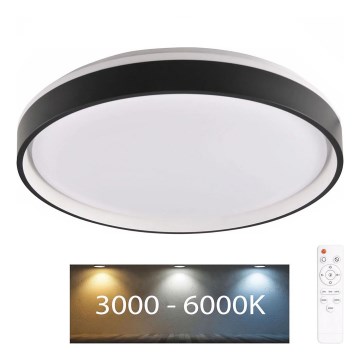 LED Hämardatav laevalgusti vannituppa JADWIGA LED/42W/230V 3000-6000K IP44 + kaugjuhtimispult