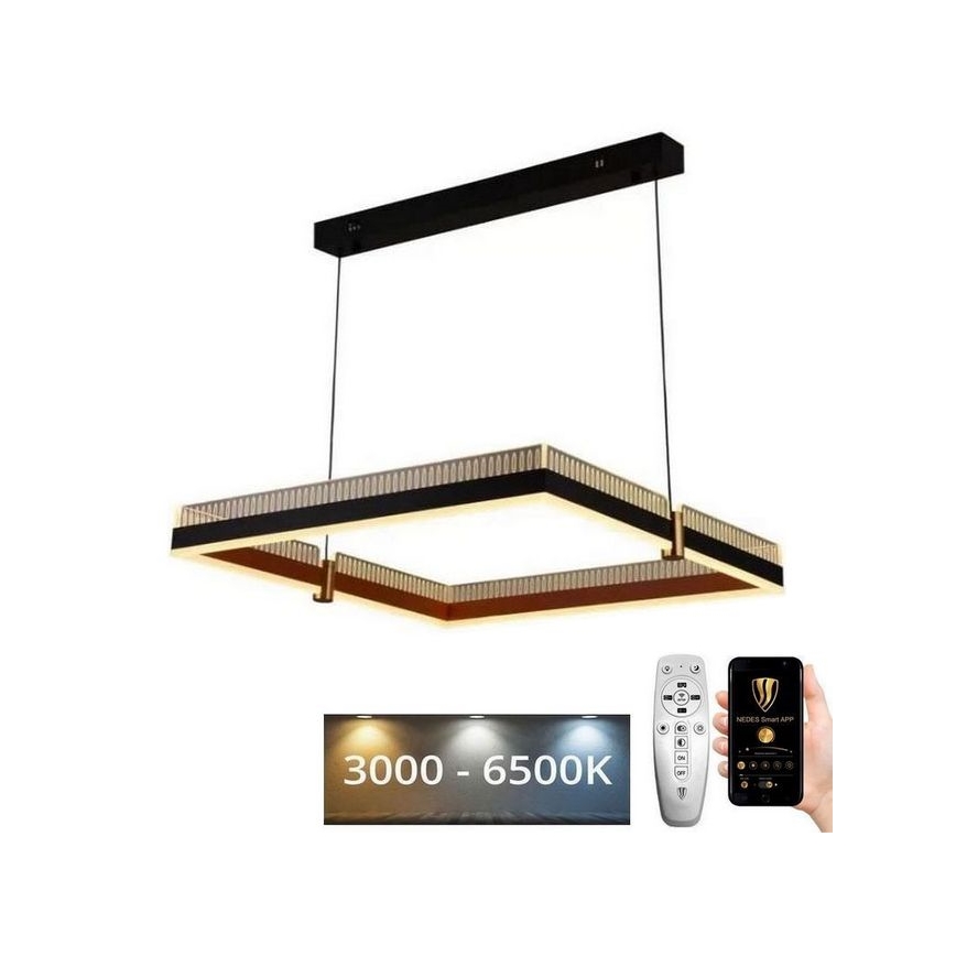 LED Hämardatav lühter LED/100W/230V 3000-6500K + kaugjuhtimispult