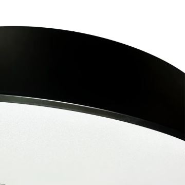 LED Hämardatav lühter LED/50W/230V 3000-6500K must + kaugjuhtimispult