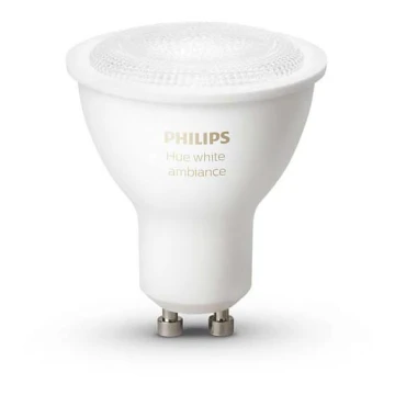 LED Hämardatav pirn RGB Philips Hue WHITE AMBIANCE 1xGU10/5,5W/230V