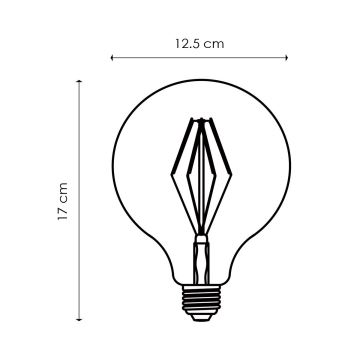 LED Hämardatav pirn VINTAGE EDISON G125 E27/4W/230V 2700K