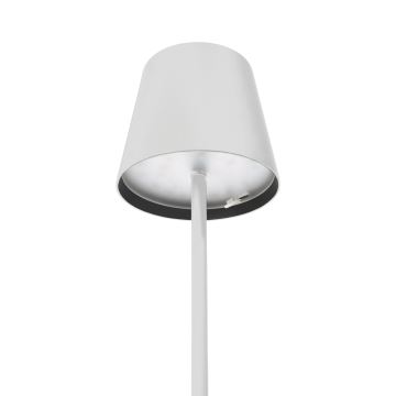 LED Hämardatav väli laetav laualamp LED/4W/4000 mAh 3000/4000/5500K IP44 valge