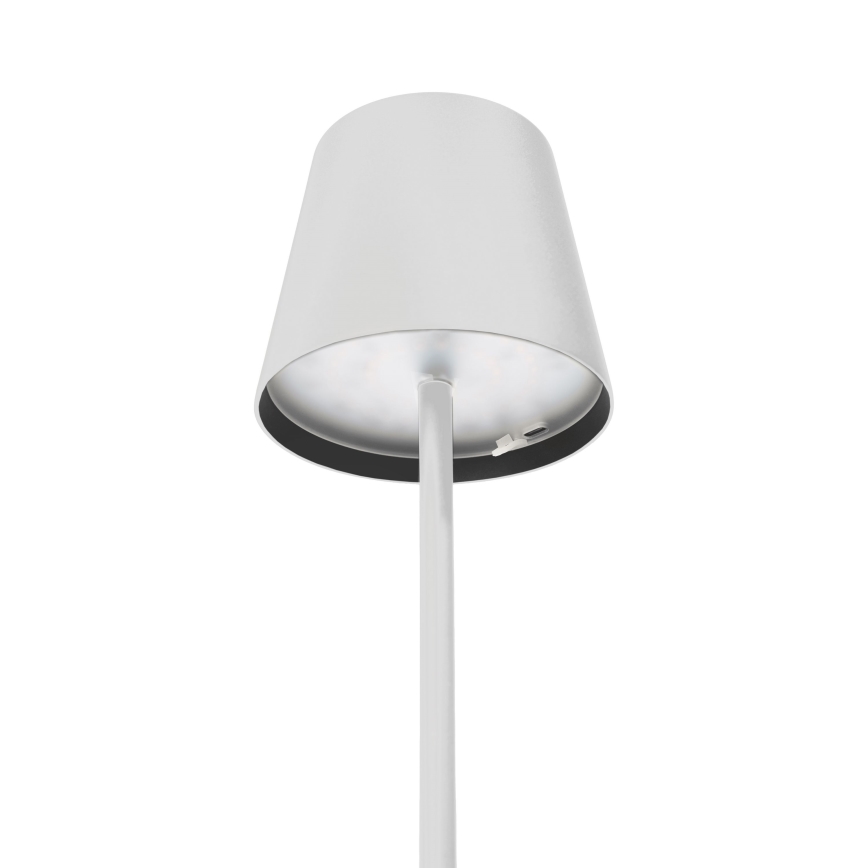 LED Hämardatav väli laetav laualamp LED/4W/4000 mAh 3000/4000/5500K IP44 valge