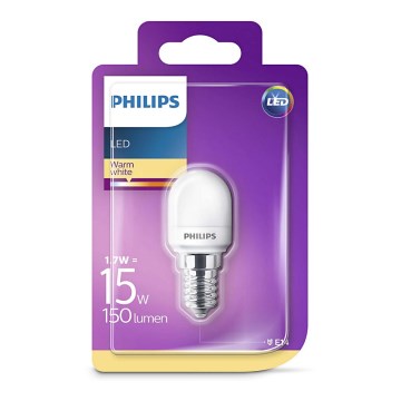 LED Külmkapipirn Philips E14/1,7W/230V 2700K