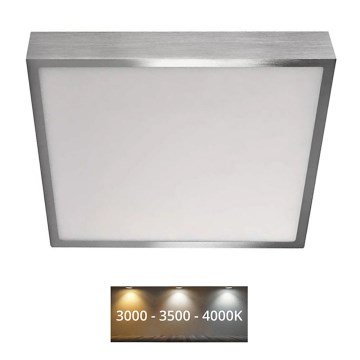 LED Laevalgusti NEXXO LED/28,5W/230V 3000/3500/4000K 30x30 cm kroom