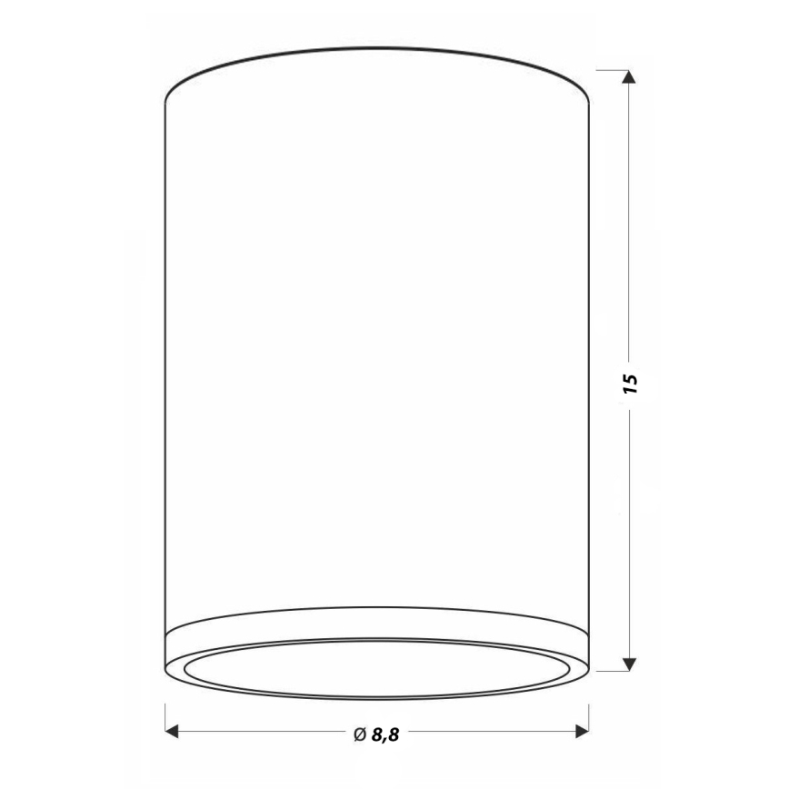 LED-laevalgusti TUBA LED/9W/230V