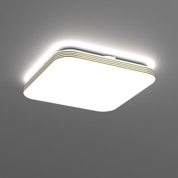 LED Laevalgusti vannituppa DABAR LED/17W/230V 4000K 33x33 cm IP44