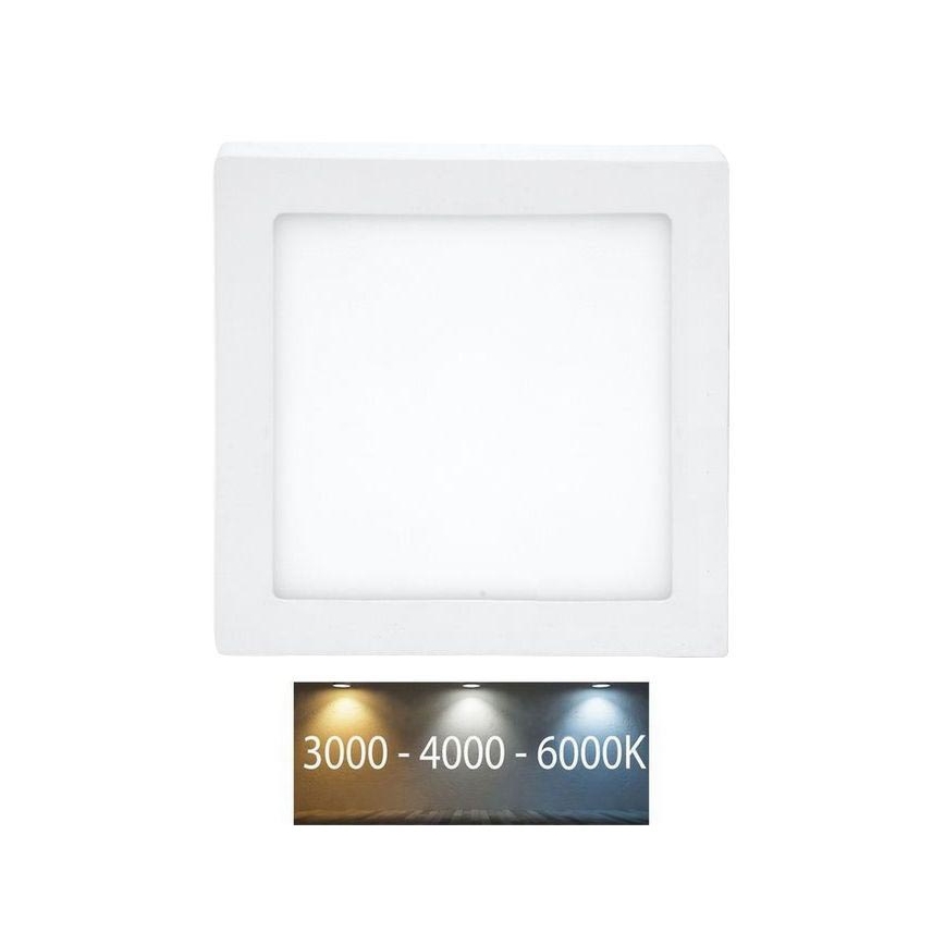 LED Laevalgusti vannituppa RAFA LED/12W/230V 3000/4000/6000K 17x17 cm IP44 valge