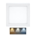 LED Laevalgusti vannituppa RAFA LED/25W/230V 3000/4000/6000K 30x30 cm IP44 valge