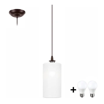 LED Lühter NOEL MINI 1xE27/60W/230V valge