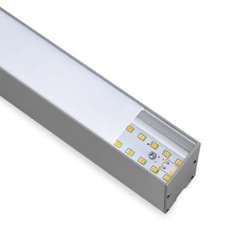 LED Lühter SAMSUNG CHIP LED/40W/230V 4000K hõbe