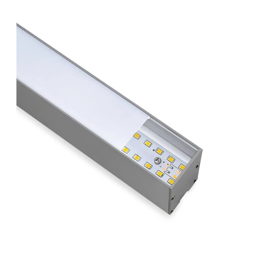 LED Lühter SAMSUNG CHIP LED/40W/230V 4000K hõbe