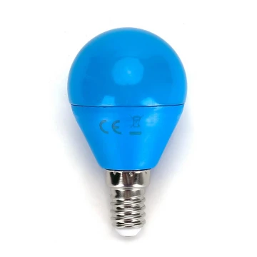 LED Pirn G45 E14/4W/230V blue - Aigostar