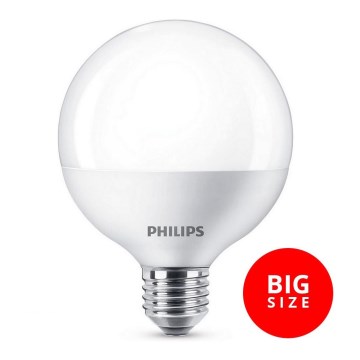 LED Pirn Philips G95 E27/8,5W/230V 6500K