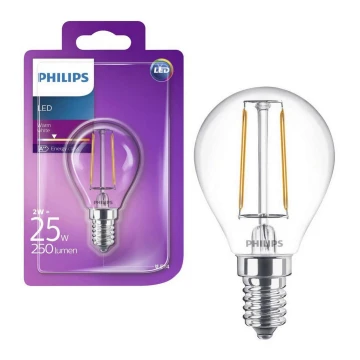 LED Pirn Philips VINTAGE E14/2W/230V 2700K