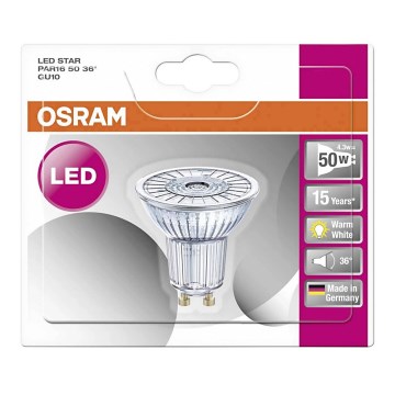 LED Pirn STAR GU10/4,3W/230V 2700K - Osram