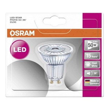 LED Pirn STAR GU10/4,3W/230V 4000K - Osram