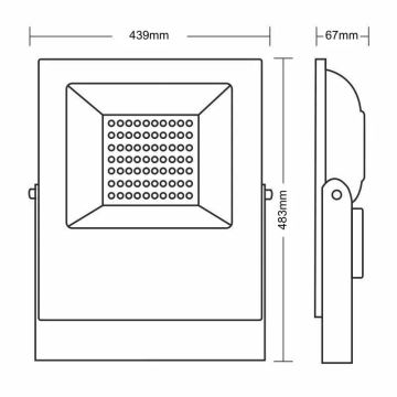 LED Prožektor PROFI PLUS LED/300W/230V 5000K IP66