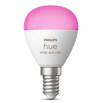 LED RGBW Hämardatav pirn Philips Hue White And Color Ambiance P45 E14/5,1W/230V 2000-6500K