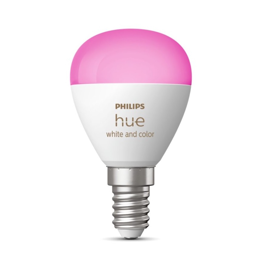 LED RGBW Hämardatav pirn Philips Hue White And Color Ambiance P45 E14/5,1W/230V 2000-6500K