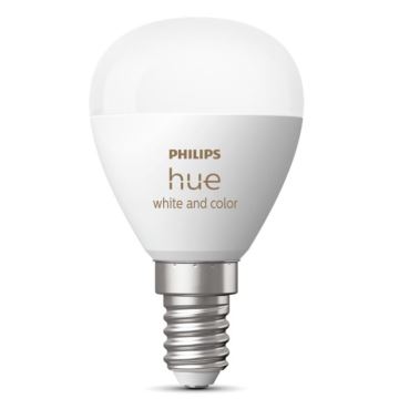 LED RGBW Hämardatav pirn Philips Hue White And Color Ambiance P45 E14/5,1W/230V 2000-6500K