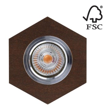 LED Süvistatav valgusti VITAR 1xGU10/5W/230V CRI 90 pöök – FSC sertifitseeritud