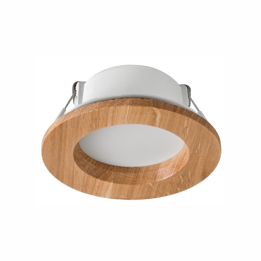 LED Süvistatav valgusti WOODY SPOT LED/5,5W/230V 4000K tamm ø 10 cm