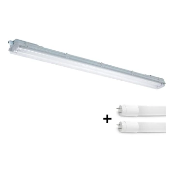 LED Tööstuslik luminofoorvalgusti T8 2xG13/18W/230V 4000K IP65