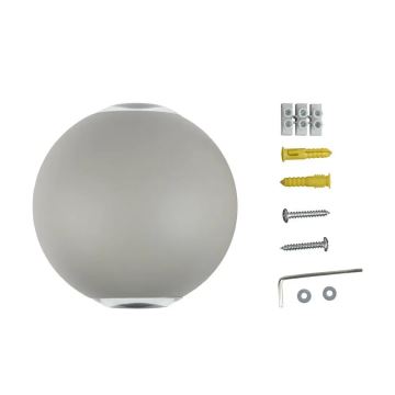 LED Väli seinavalgusti LED/6W/230V 3000K IP65 hall