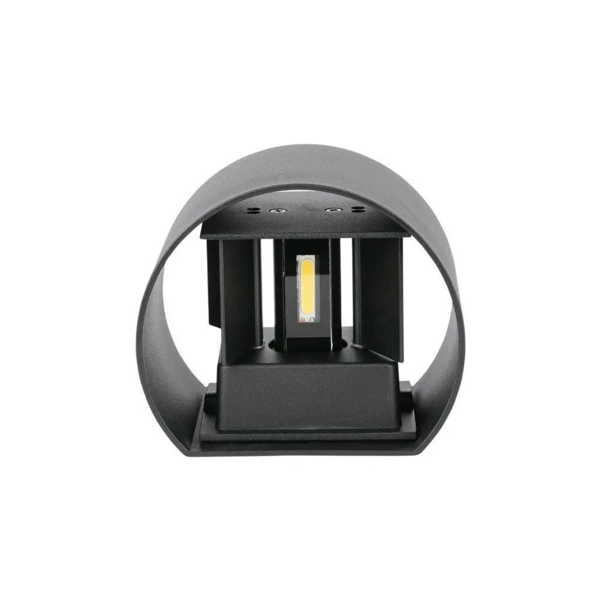 LED Väli seinavalgusti LED/6W/230V 3000K IP65 must