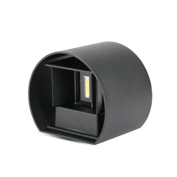 LED Väli seinavalgusti LED/6W/230V 3000K IP65 must