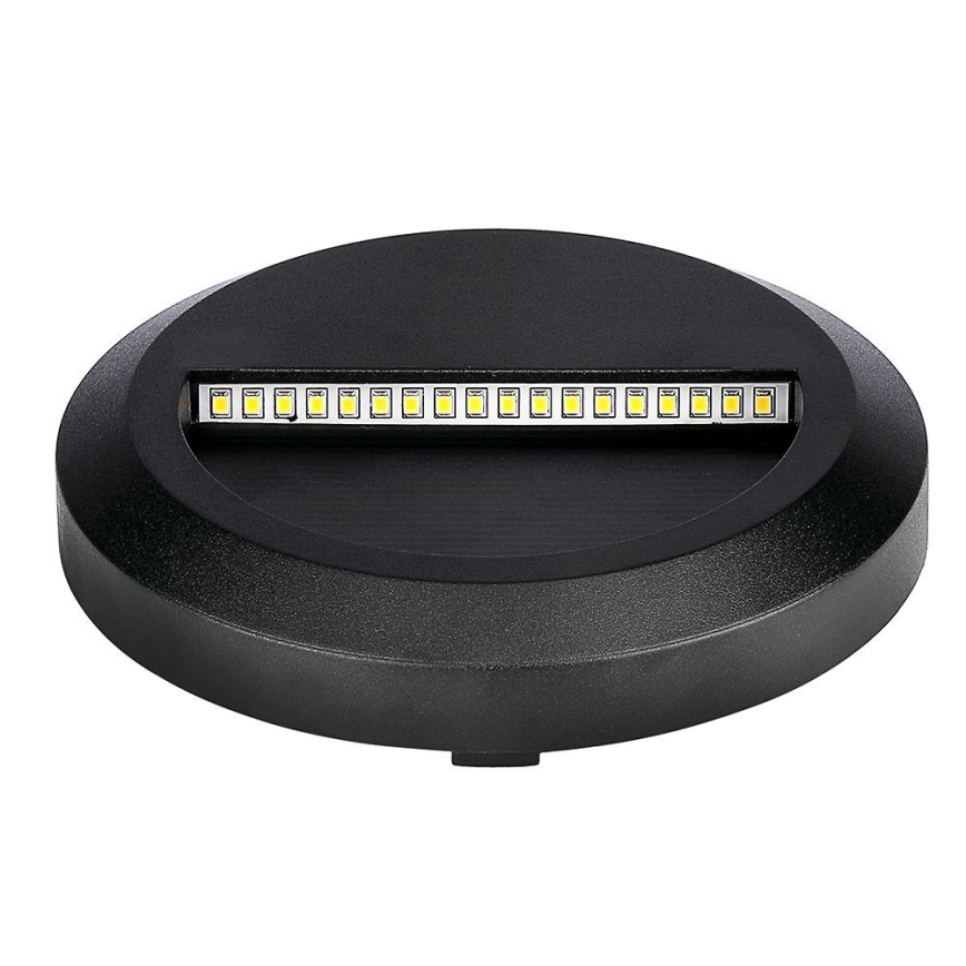 LED Väli trepivalgusti LED/2W/230V IP65 4000K must