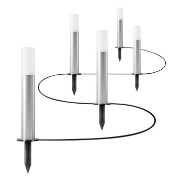 Ledvance - KOMPLEKT 5x LED RGBW Hämardatav väli lamp SMART+ GARDENPOLE LED/6W/230V IP44