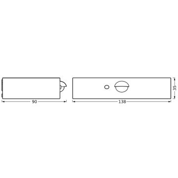 Ledvance - LED Päikesepaneeliga seinavalgusti koos anduriga ENDURA SOLAR LED/3W/4,2V IP65