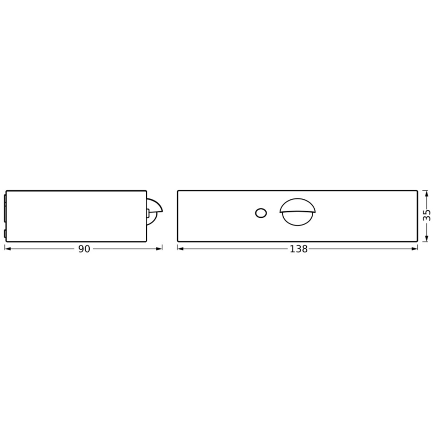 Ledvance - LED Päikesepaneeliga seinavalgusti koos anduriga ENDURA SOLAR LED/3W/4,2V IP65