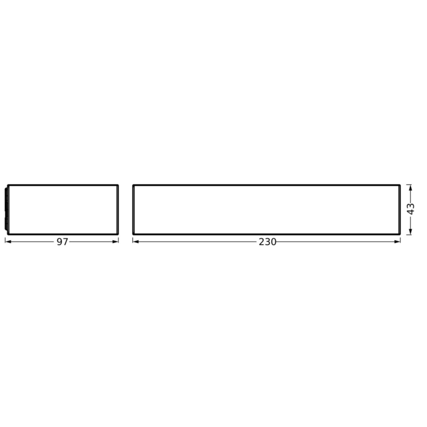 Ledvance - LED Päikesepaneeliga seinavalgusti koos anduriga ENDURA SOLAR LED/6W/4,2V IP65