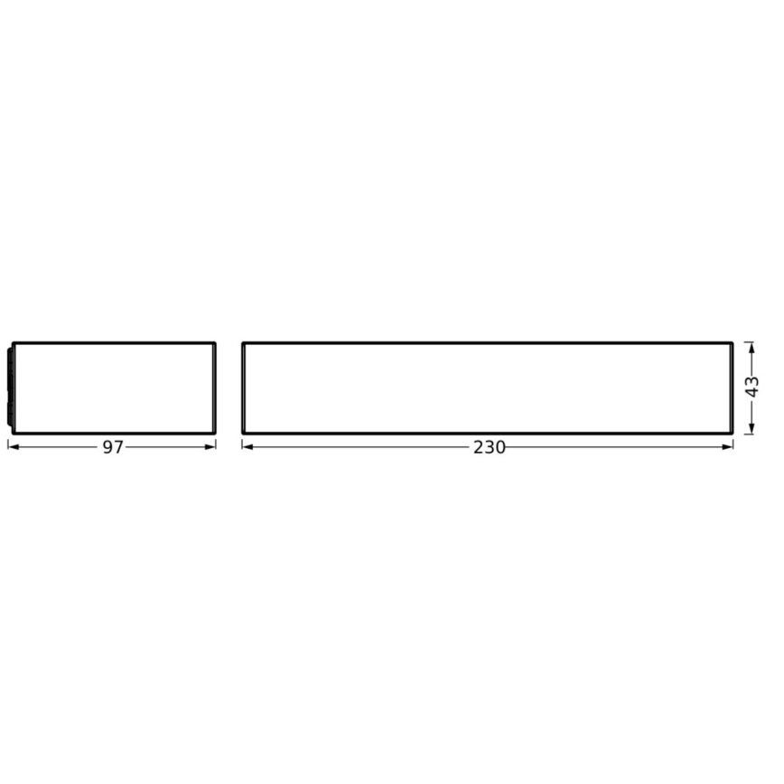 Ledvance - LED Päikesepaneeliga seinavalgusti koos anduriga ENDURA SOLAR LED/6W/4,2V IP65