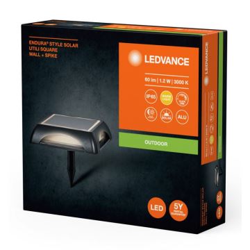 Ledvance - LED Hämardatav päikesepaneeliga lamp ENDURA STYLE SOLAR LED/1,2W/3,7V IP65