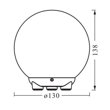 Ledvance - LED RGBW Hämardatav laetav laualamp SMART+ MAGIC LED/2,5W/5V 2200-6500K Wi-Fi