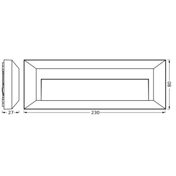 Ledvance - LED Väli seinavalgusti ENDURA STYLE IVAN LED/1,9W/230V IP65