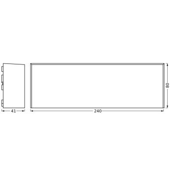 Ledvance - LED Väli seinavalgusti ENDURA STYLE IVO LED/6,5W/230V IP65