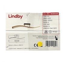 Lindby - LED Hämardatav pinnale kinnitatav lühter LARISA LED/28W/230V