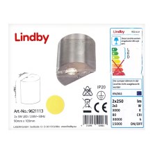 Lindby - LED Seinavalgusti LAREEN 2xLED/3W/230V