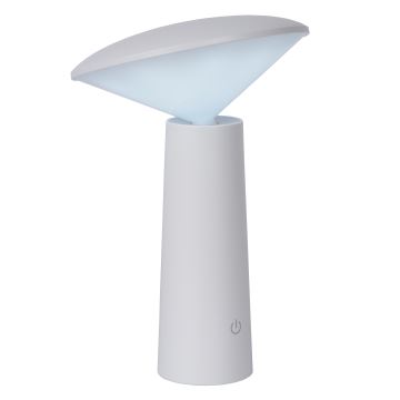 Lucide 02807/04/31 - LED Hämardatav puutetundlik välilamp JIVE LED/3W/5V 3000/4750/6500K IP44 valge