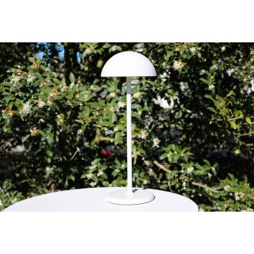 Lucide 15500/02/31 - LED Hämardatav puutetundlik väli lamp JOY LED/1,5W/4V IP54 valge