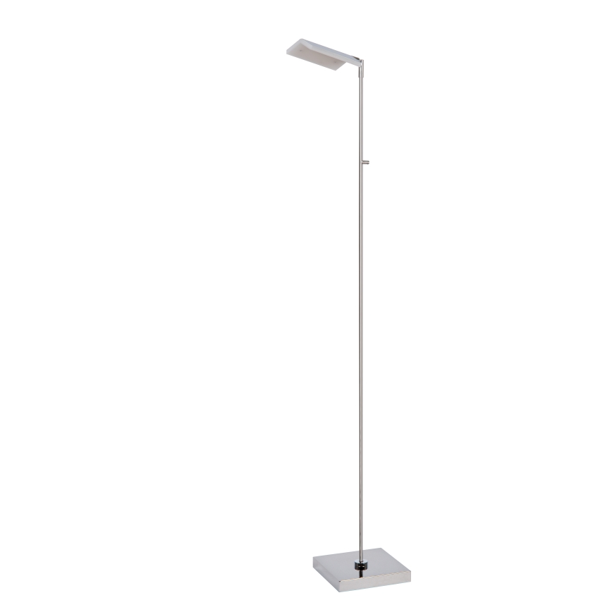 Lucide 19730/10/11 - LED Hämardatav põrandalamp AARON LED/12W/230V kroom