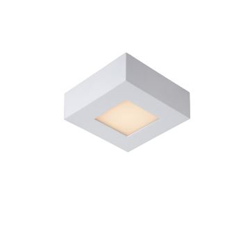 Lucide 28117/11/31 - LED Hämardatav laevalgusti vannituppa BRICE LED/8W/230V 10,8x10,8 cm IP44 valge