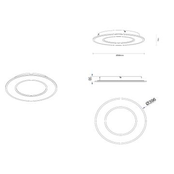 Lucide 44110/24/31 - LED Hämardatav laevalgusti AXELLE LED/24W/230V valge