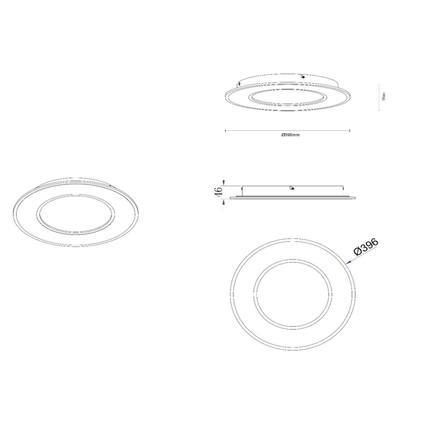 Lucide 44110/24/31 - LED Hämardatav laevalgusti AXELLE LED/24W/230V valge