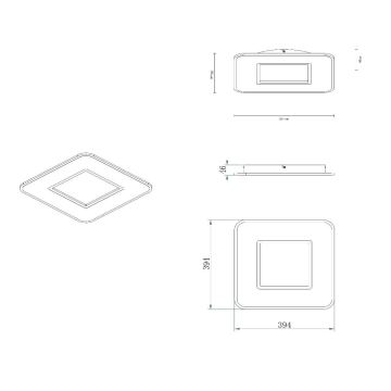 Lucide 44111/24/31 - LED Hämardatav laevalgusti AXELLE LED/24W/230V valge